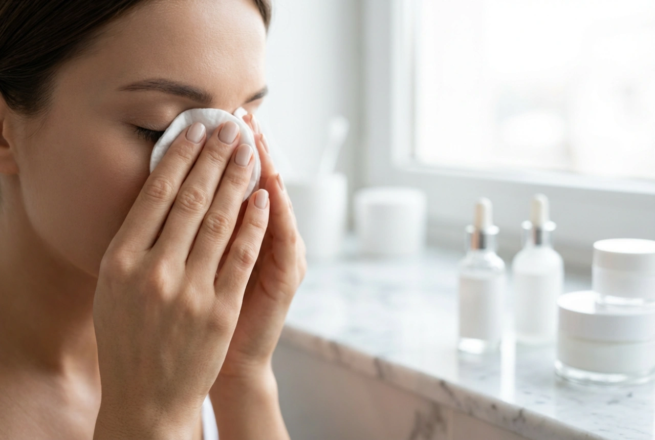 Göz Makyaj Temizleyici Nasıl Kullanılır: Bekletme ve Temizleme