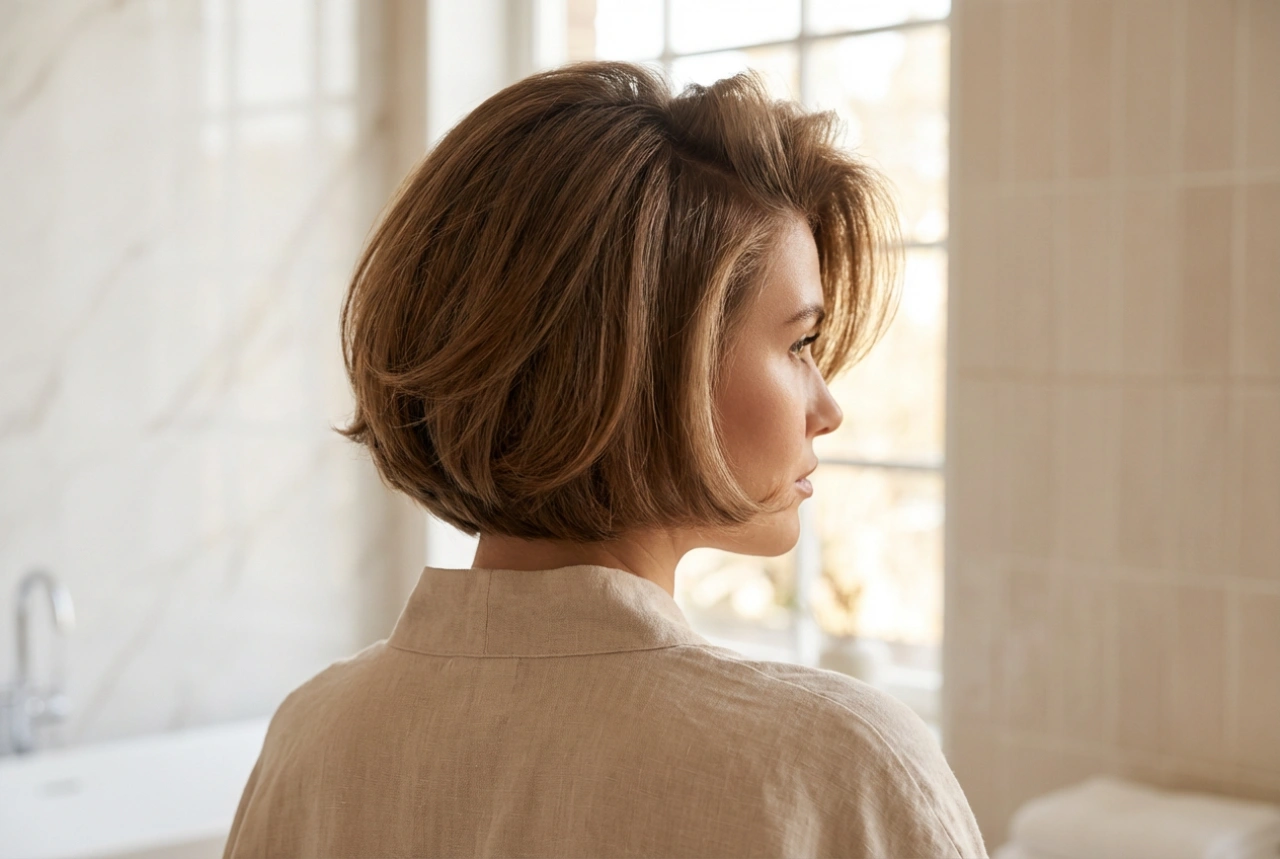 50 Yaş Sonrası Kısa Saçlar: Kökten Hacim ve Yumuşaklık