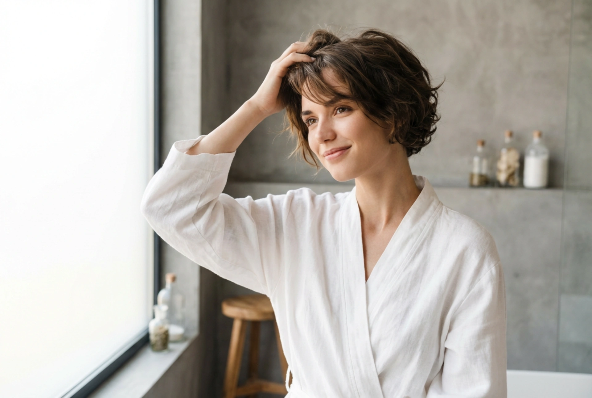 Kahküllü Kısa Saç: Ağırlık Yapmadan Nasıl Şekillendirilir ve Sabitlenir