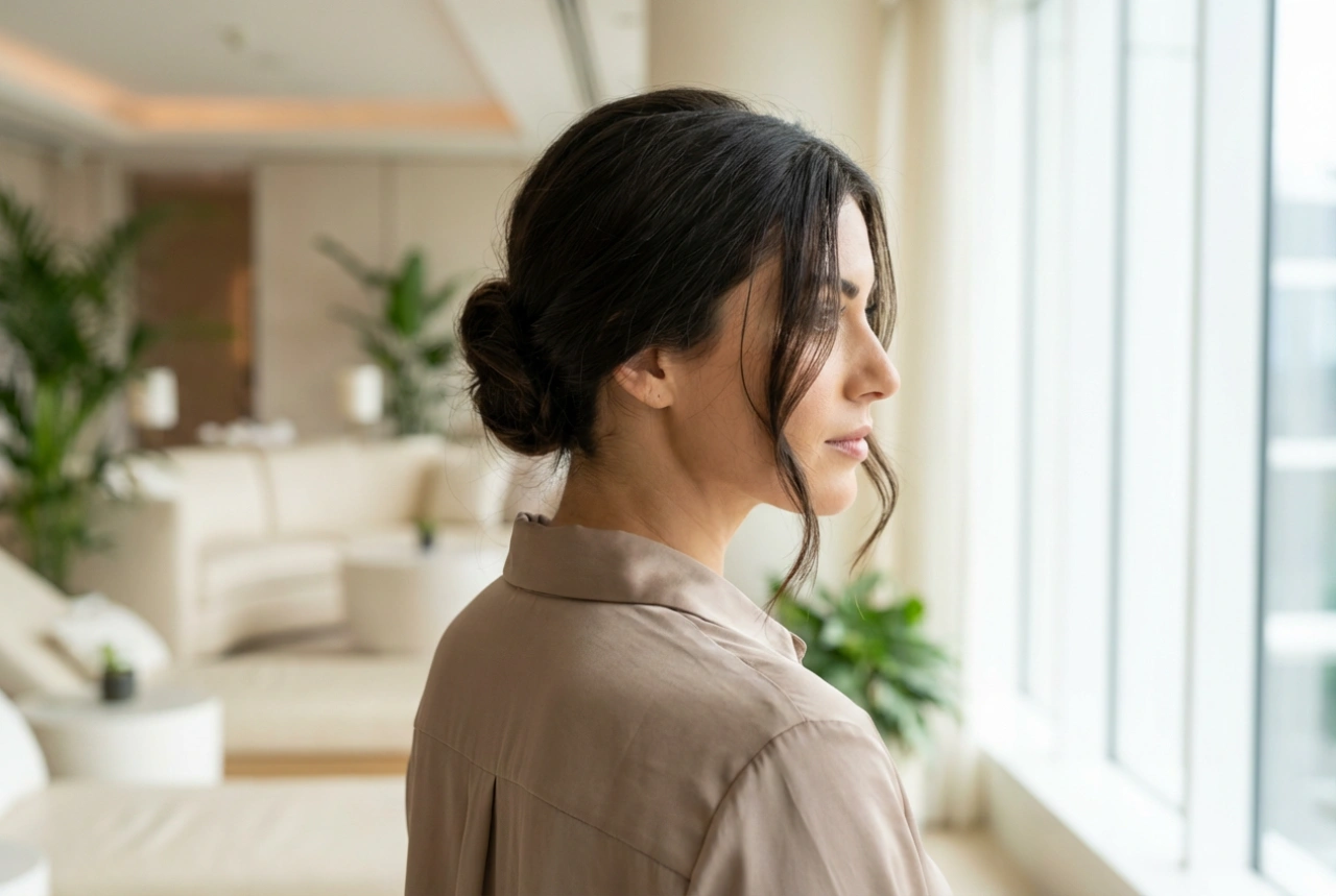 Gelin Annesi İçin Zarif Saç Modeli: İncelik ve Gün Boyu Kalıcılık