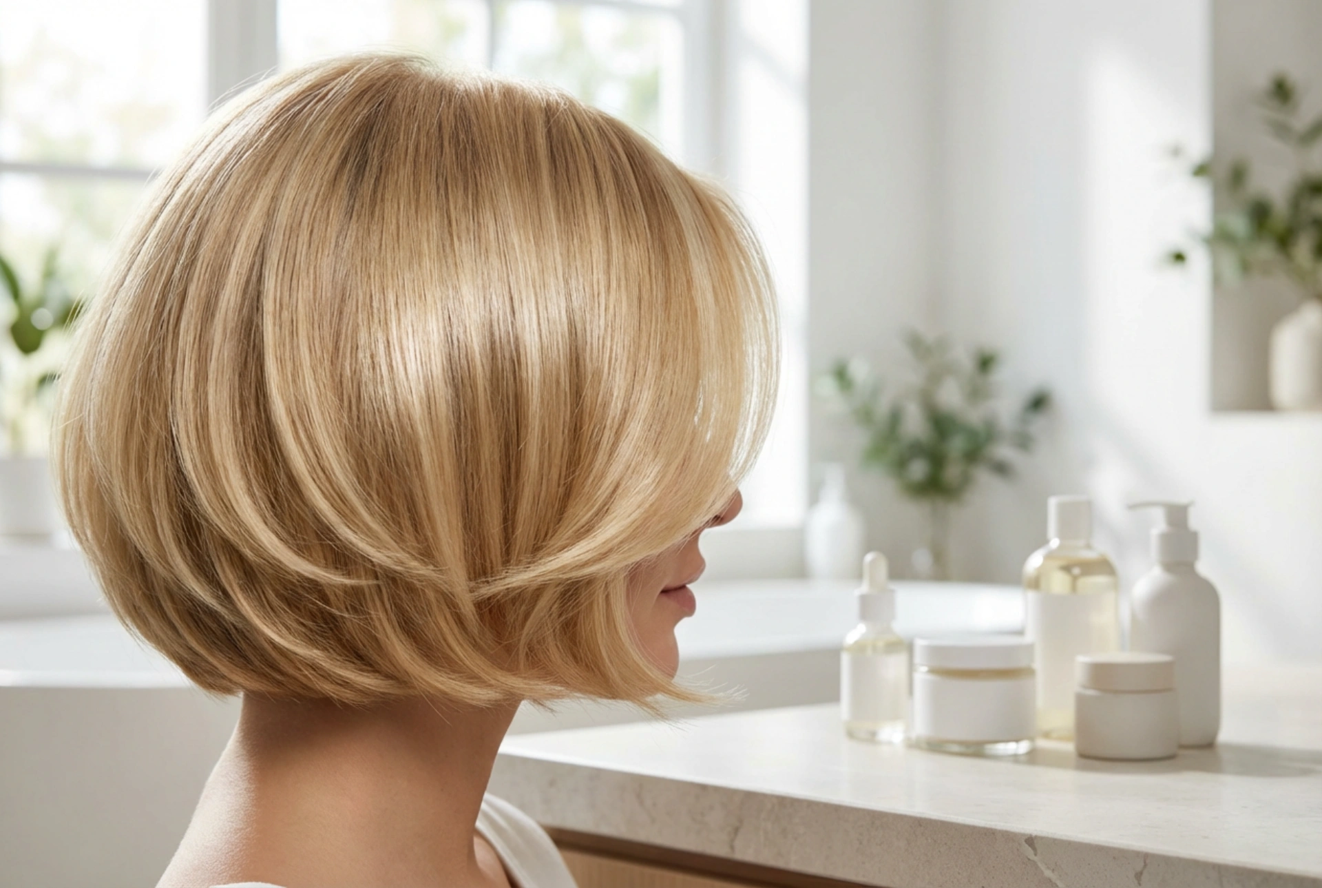 Kısa Sarışın Bob: Saçı Yıpratmadan Parlaklık ve Hacim Nasıl Eklenir