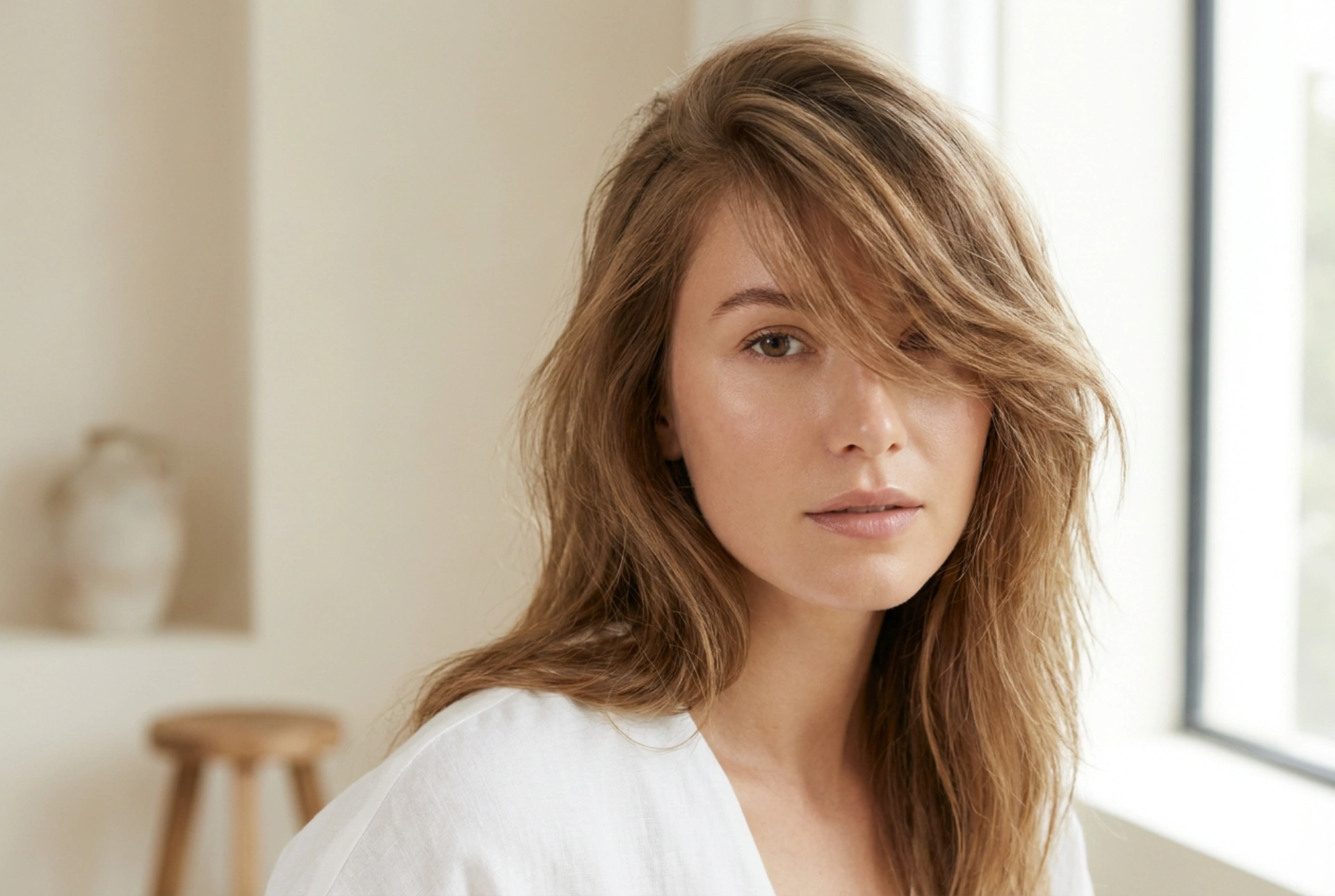 Yana Perçemli Saçlar: Kesim, Kurutma ve Ağırlaştırmadan Sabitleme