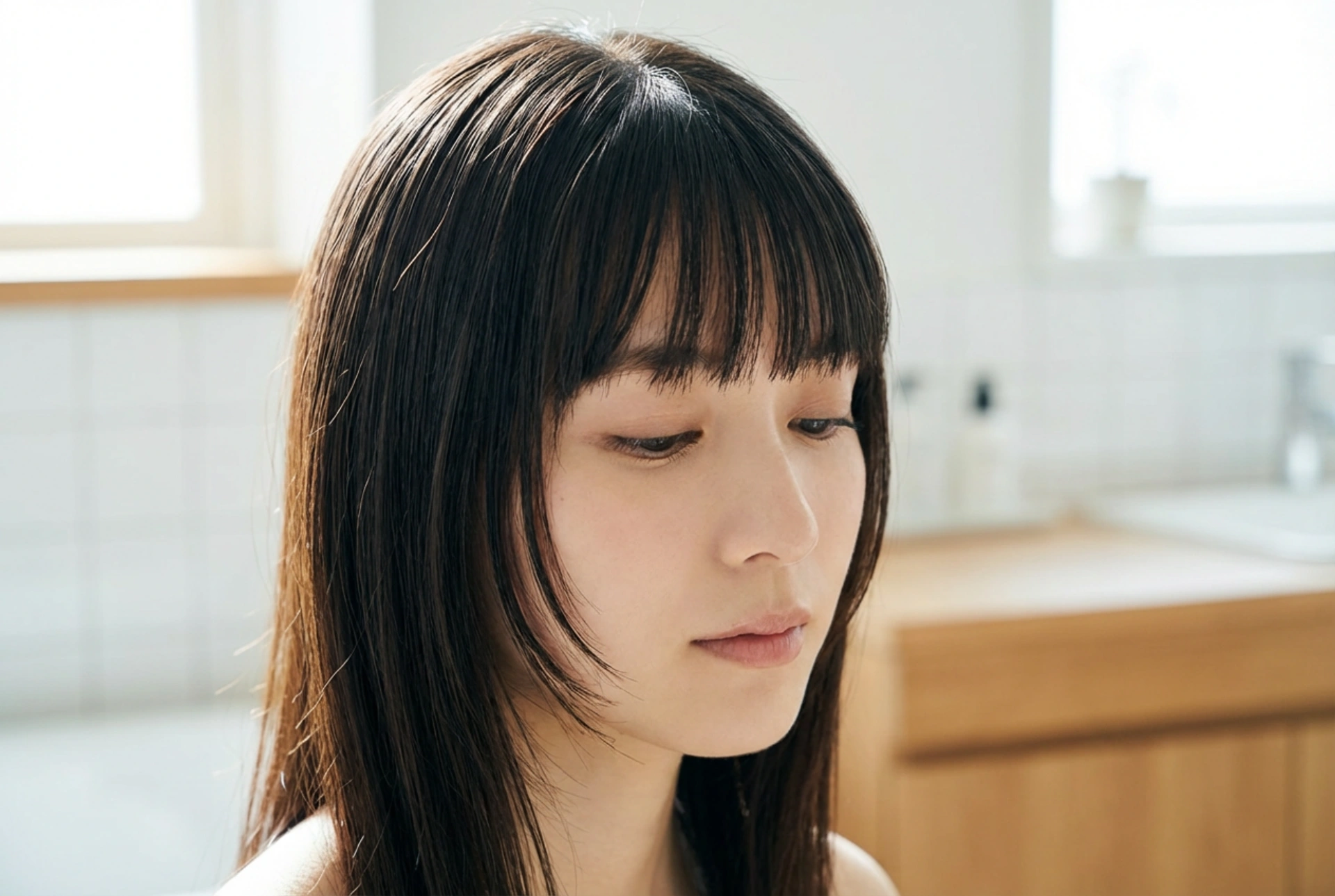 Katlı Düz Perçemler: Kesim, Dokulandırma ve Şekillendirme