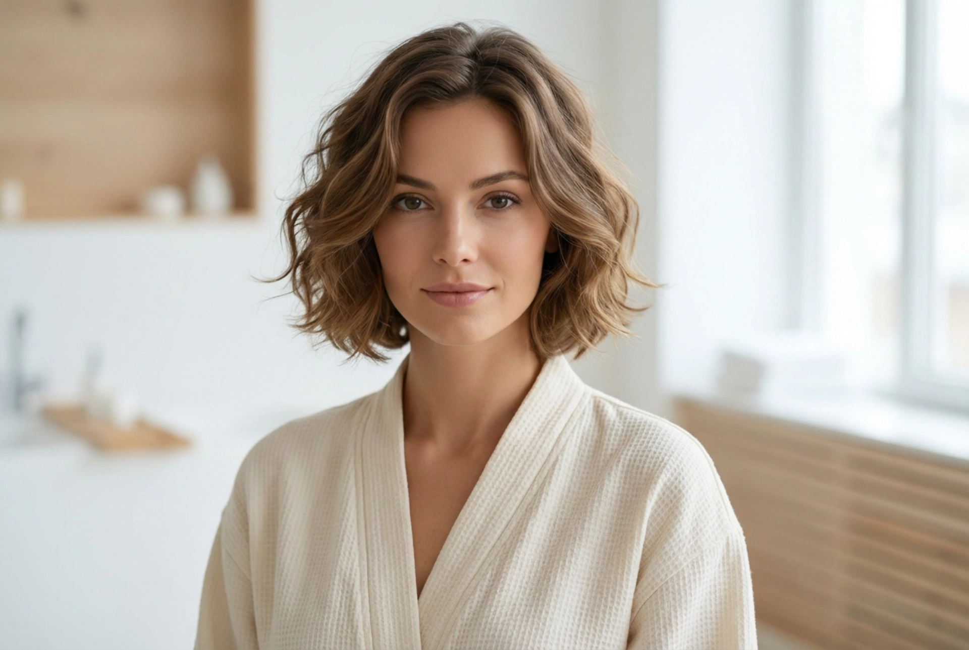 Kısa Saçta Nazik Bukleler: Isısız Yöntemler