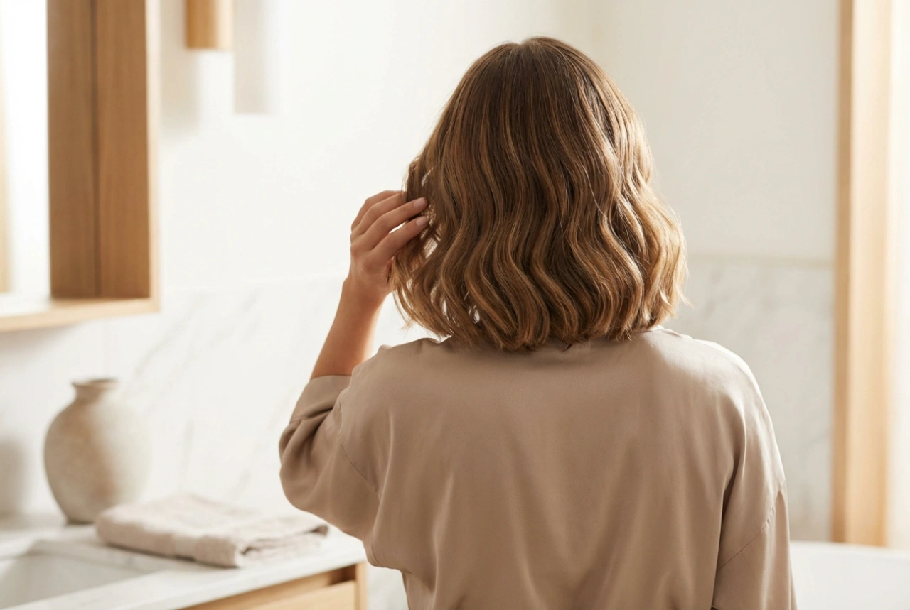 Kadın Bob Saç Kesimi: Fırça ile Şekillendirme, Dalgalar ve Düzleştirme