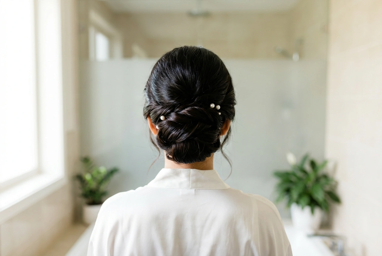 Düğünler İçin Düz Saç Modelleri: Zarif ve Kalıcı Topuzlar