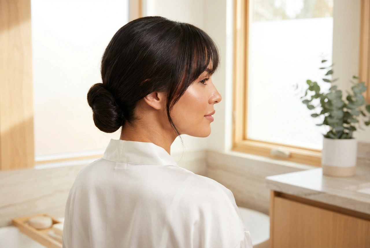 Kahküllü Topuz: Ön Kısımdaki Hacim ile Arkadaki Pürüzsüz Topuz Nasıl Dengelenir?