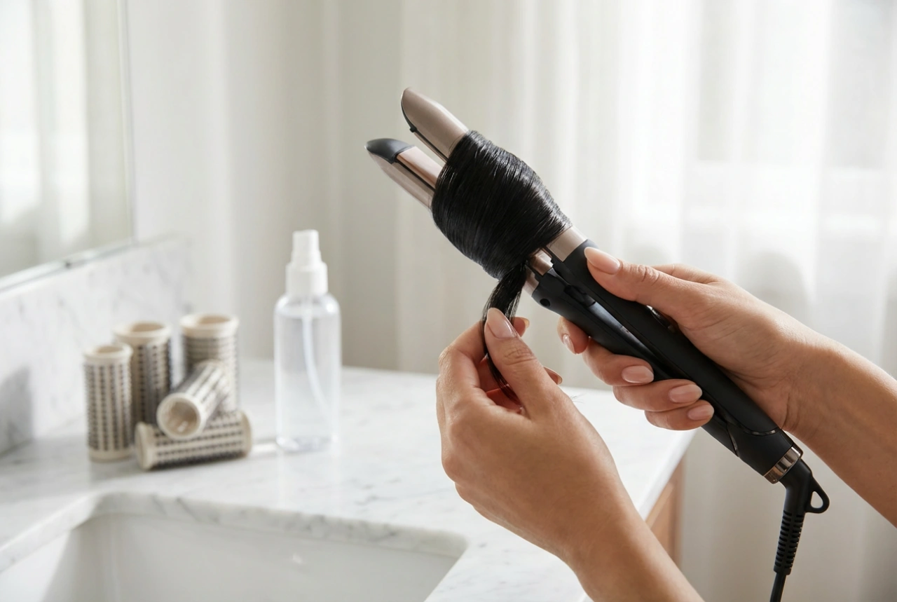 Saç Maşası Kullanım Rehberi: Doğru Çap Seçimi ve Kalıcı Bukleler