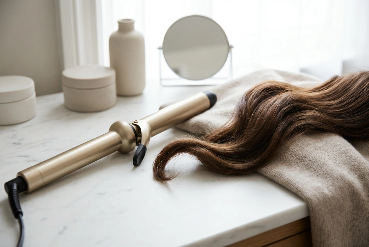 Kalın Bukleler için Saç Maşası: Doğru Çap, Teknik ve Soğutma