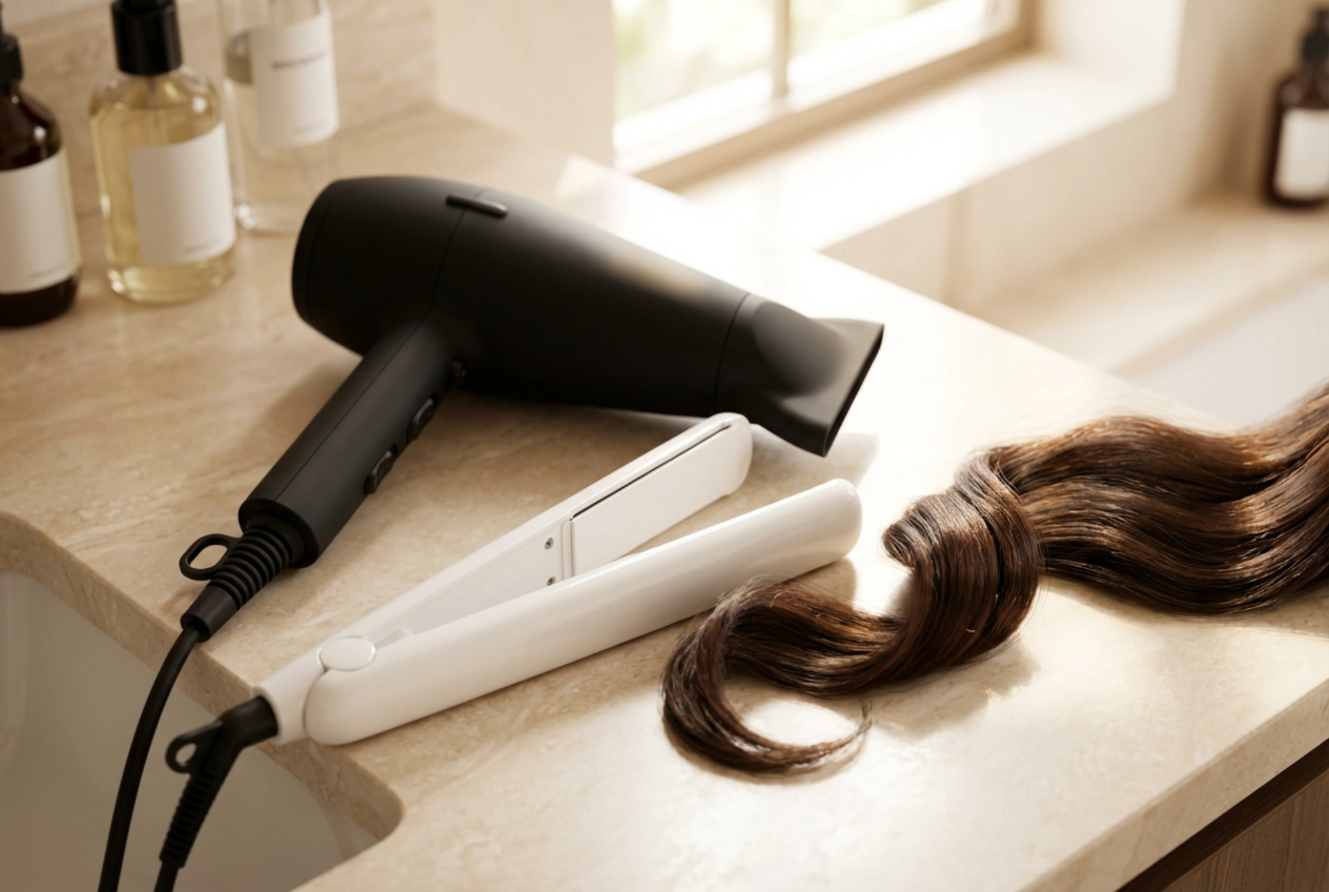 Fön Makinesi ve Düzleştirici: Pürüzsüz Bir Sonuç İçin Birlikte Nasıl Kullanılır