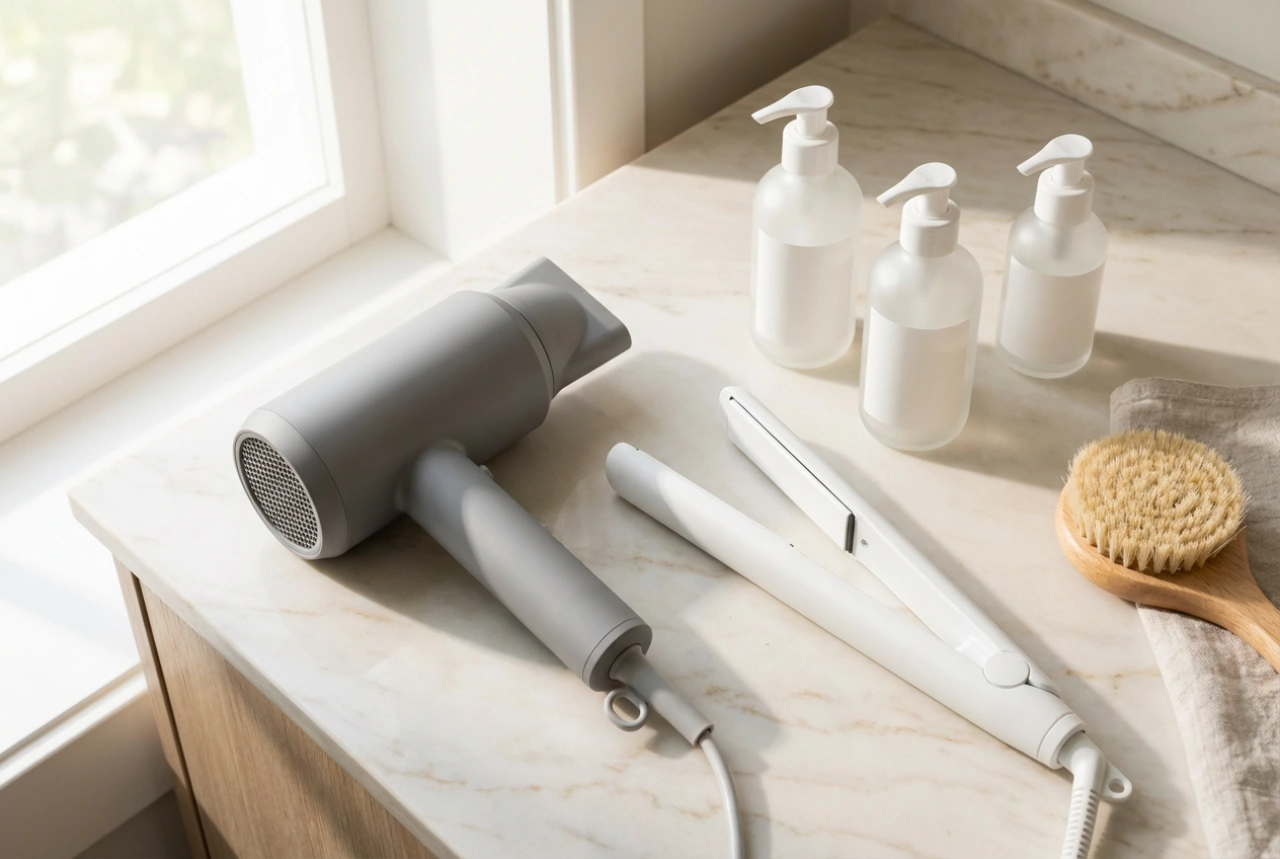 Saç Kurutma Makinesi ve Düzleştirici Seti: Yıkamadan Son Dokunuşa Stil Planı