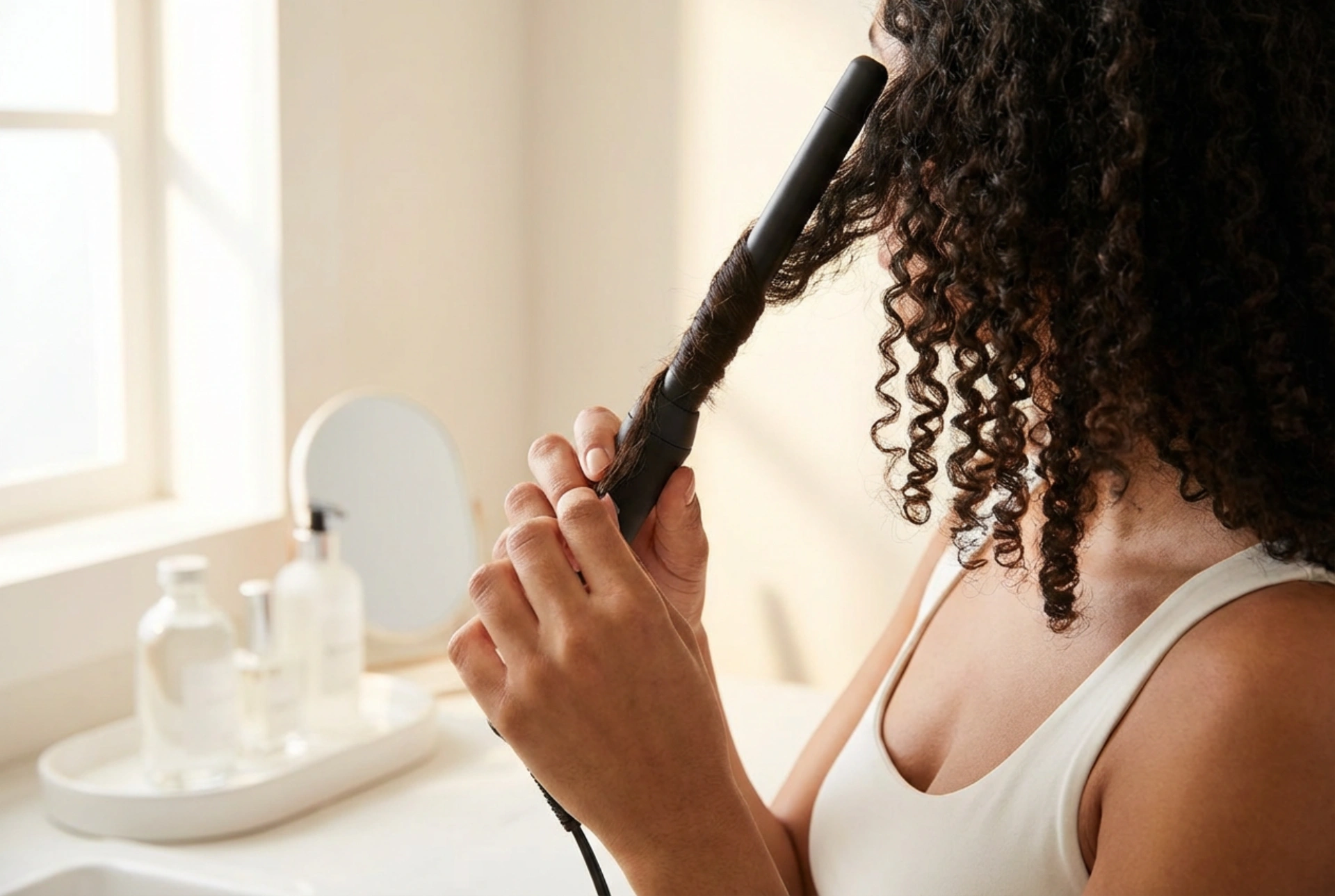 İnce Saç Maşası: Adım Adım Bukleler ve Afro Görünümlü Kıvırcıklar