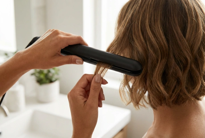 Kısa Saçlar İçin Döner Maşa: Hacim ve Hafif Dalgalar İçin Teknikler