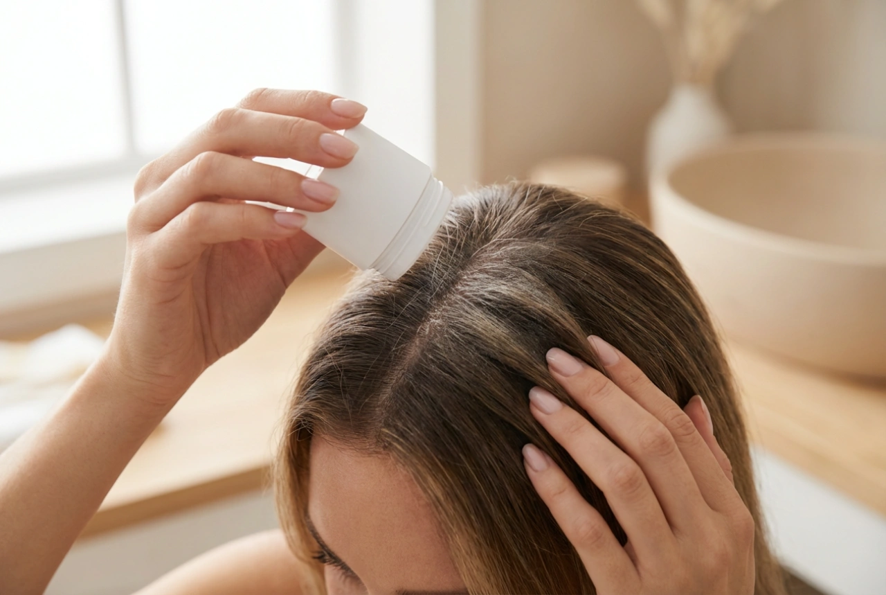 Saç Hacim Pudrası: 3 Adımda Diplerde Push-Up Etkisi