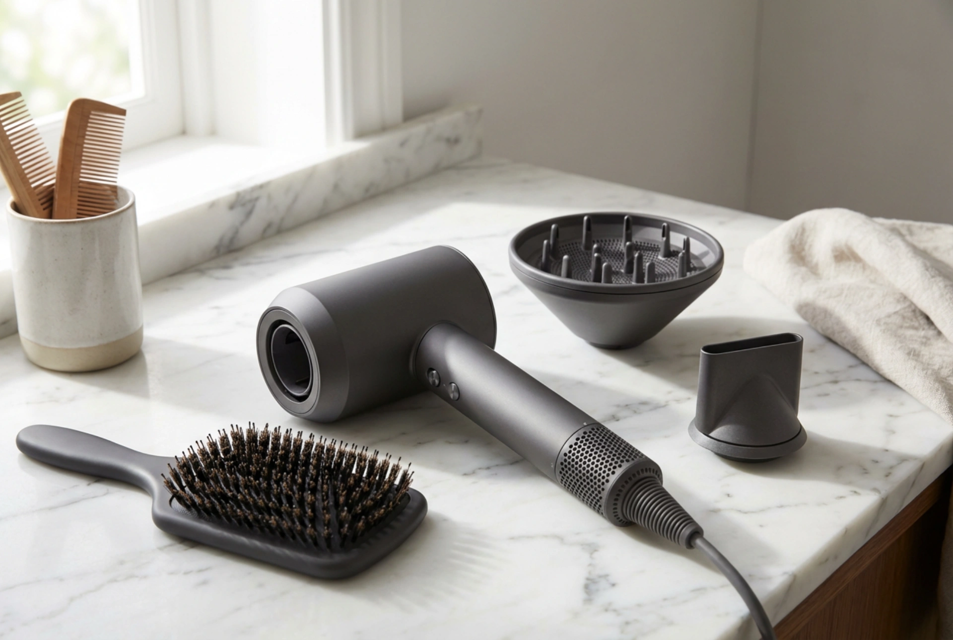 Saç Kurutma Makinesi Uçları: Difüzör, Fön Başlığı ve Fırçalar Nasıl Kullanılır?