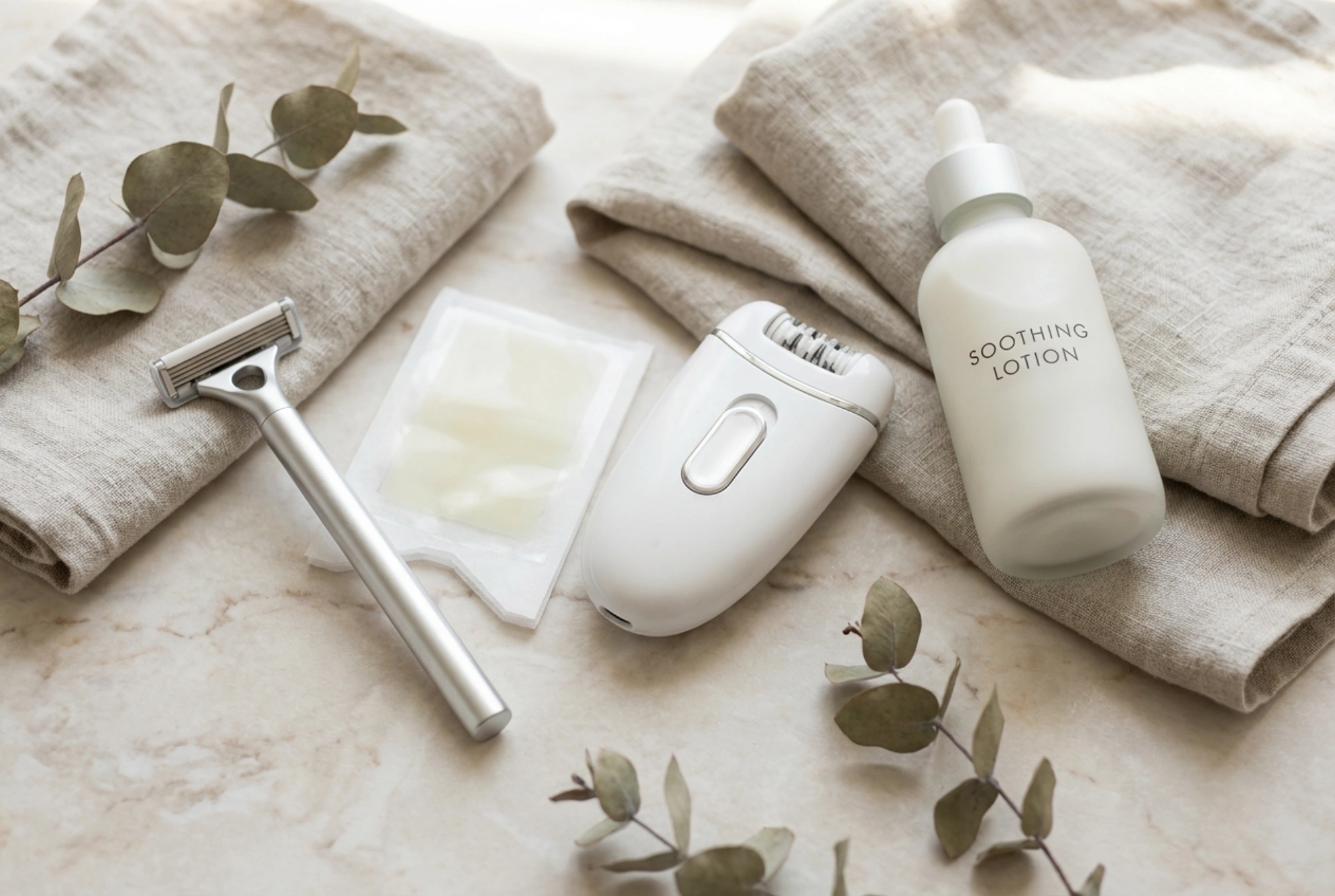 Evde Bacak Epilasyonu: Tıraş, Ağda, Epilatör ve Sonrası Bakım