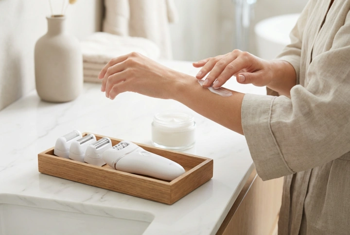 Kadınlar için Epilatör: Başlık Çeşitleri, Ayarlar ve Cilt Bakımı