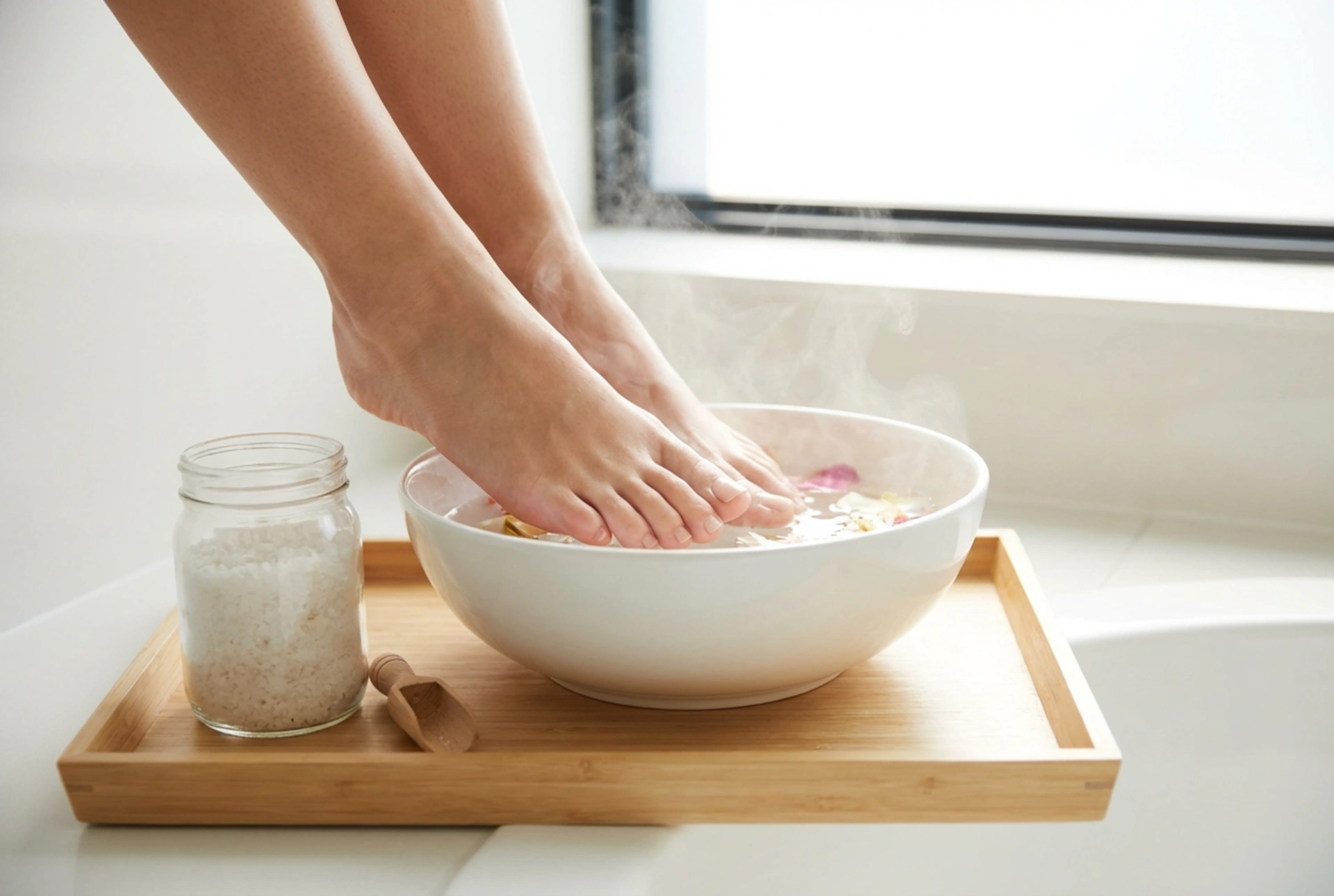 Ayak Banyosu Tuzu: Evde Yumuşatıcı Bir Banyo Nasıl Hazırlanır?