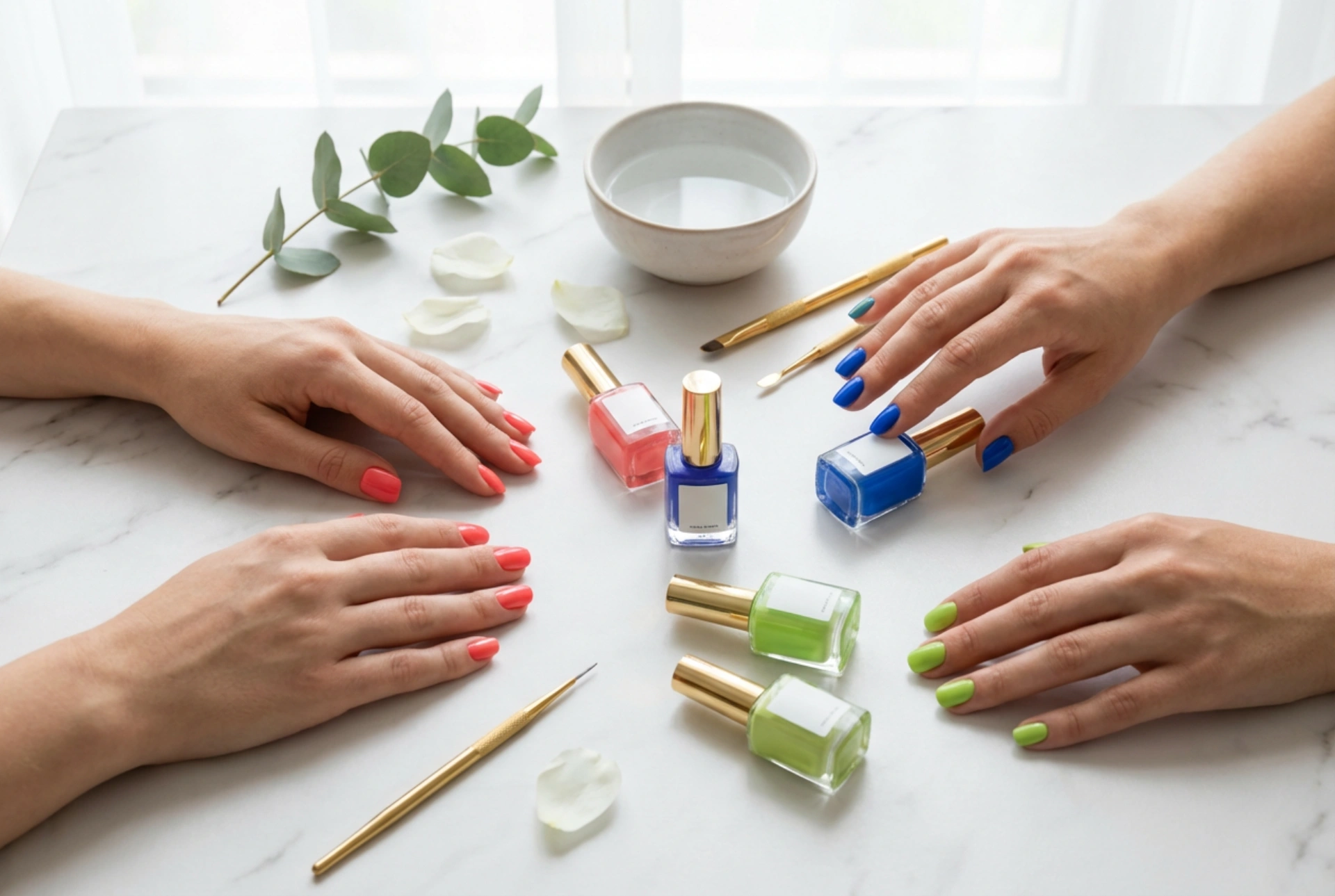 Adım Adım Açık Renk Kalıcı Oje: Renk Seçimi ve Kapatıcılık