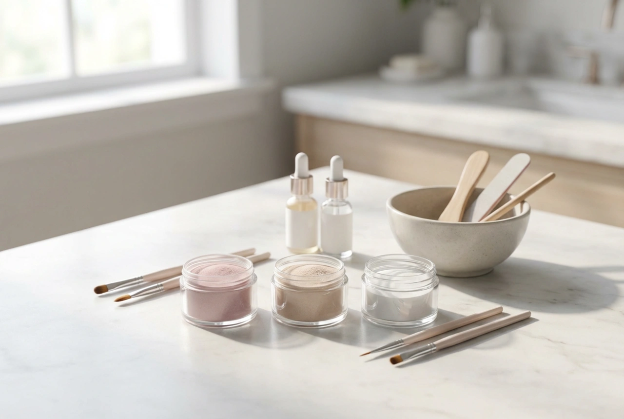 Toz Daldırma Manikür: Set İçeriği ve İlk Adımlar