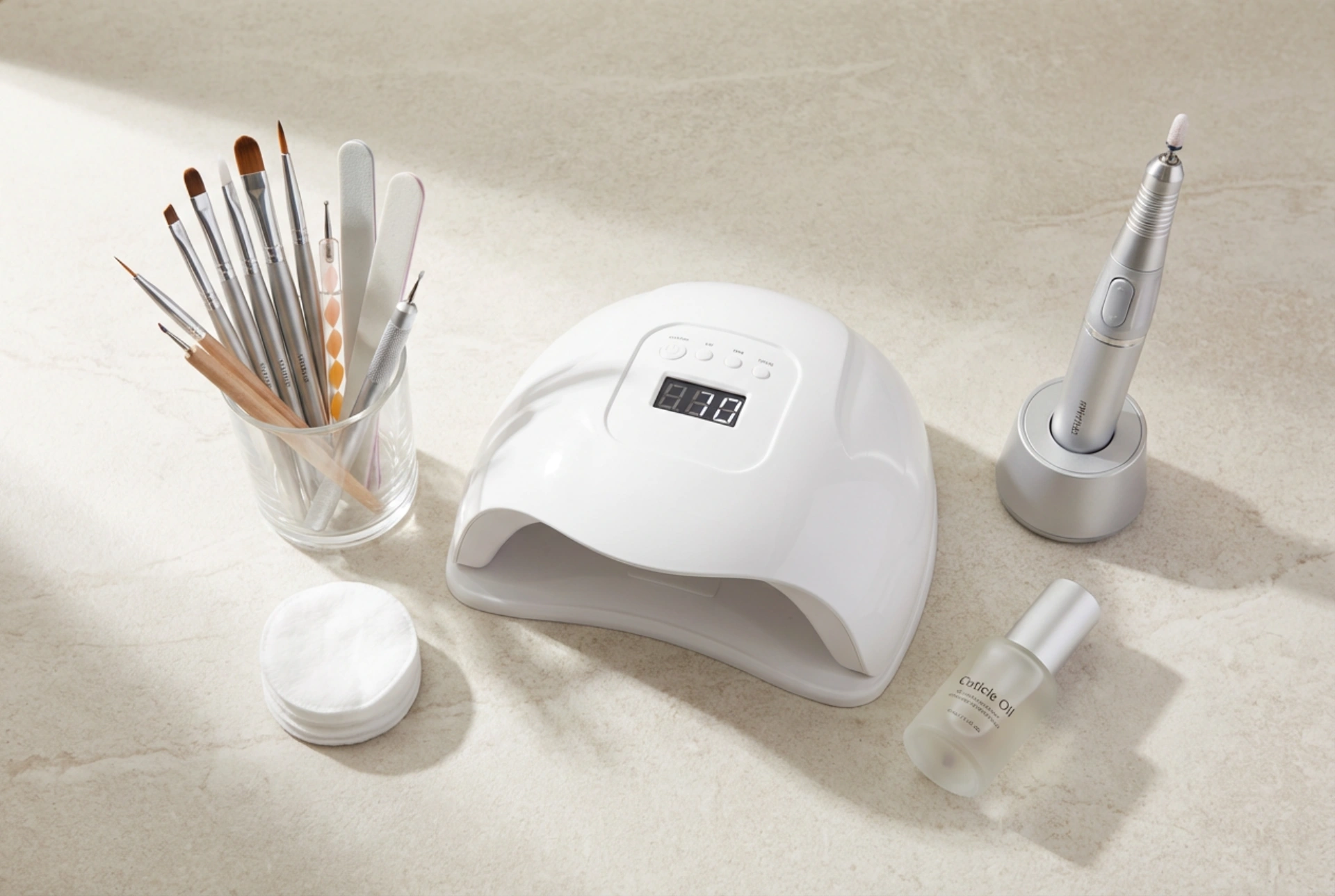 Tırnak Yapımı İçin Ekipmanlar: Lambadan Törpü Makinesine ve Nasıl Kullanılır