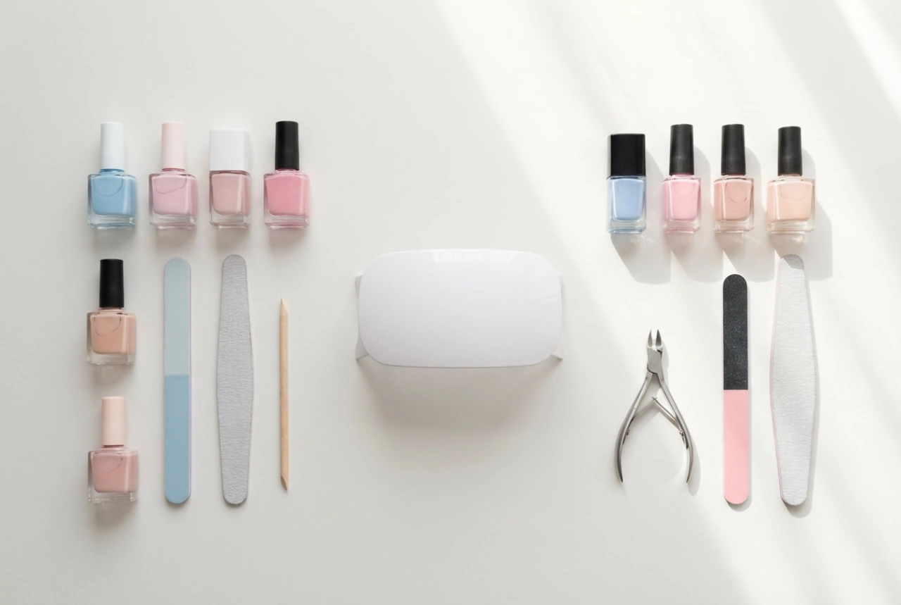 Profesyonel Tırnak Seti: Evde Manikür İçin Gerekli Her Şey ve Çalışma Alanı Düzeni