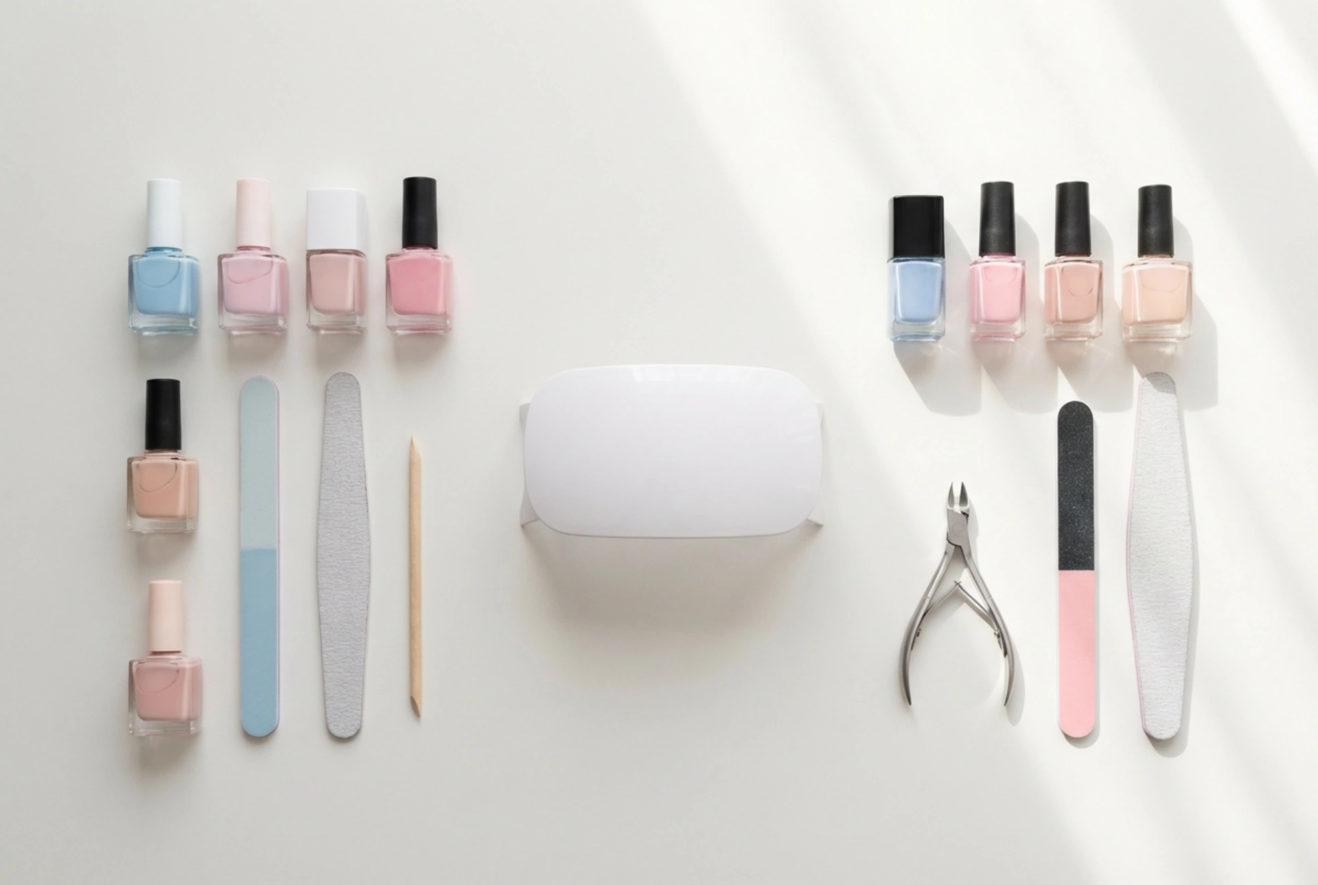 Profesyonel Tırnak Seti: Evde Manikür İçin Gerekli Her Şey ve Çalışma Alanı Düzeni