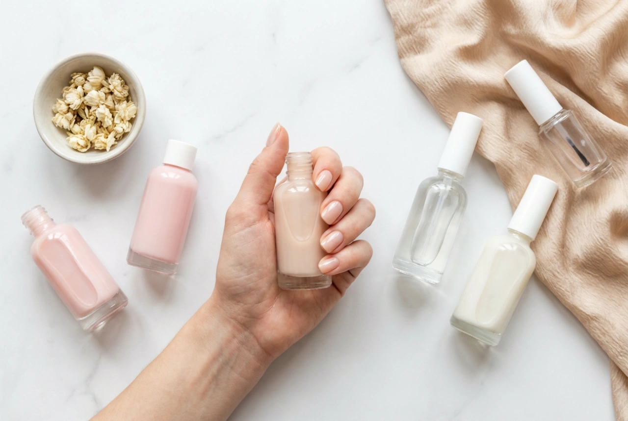 Doğal Görünümlü Kalıcı Oje: Yapılandırıcı Bazlar, Sütlü Tonlar ve Mükemmel Bitiş