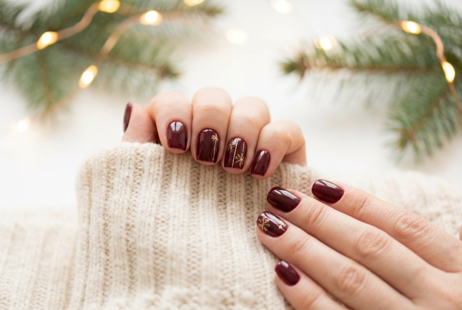 Bayram İçin Bordo Tırnaklar: Klasik Motifler ve Adım Adım Uygulama