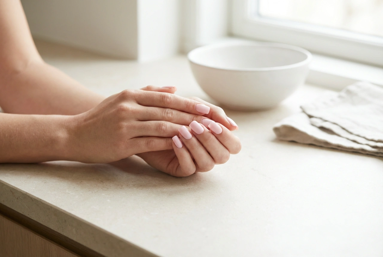 Pembe Kare Tırnaklar: Yumuşak Kenarlar ve Kusursuz Kaplama Nasıl Elde Edilir