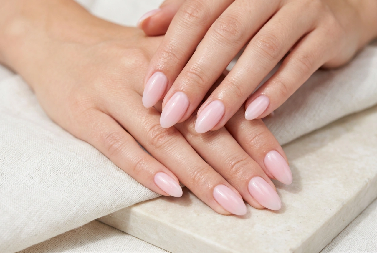 Pastel Pembe Tırnaklar: Sütlü Görünüm ve Parlaklık Nasıl Elde Edilir