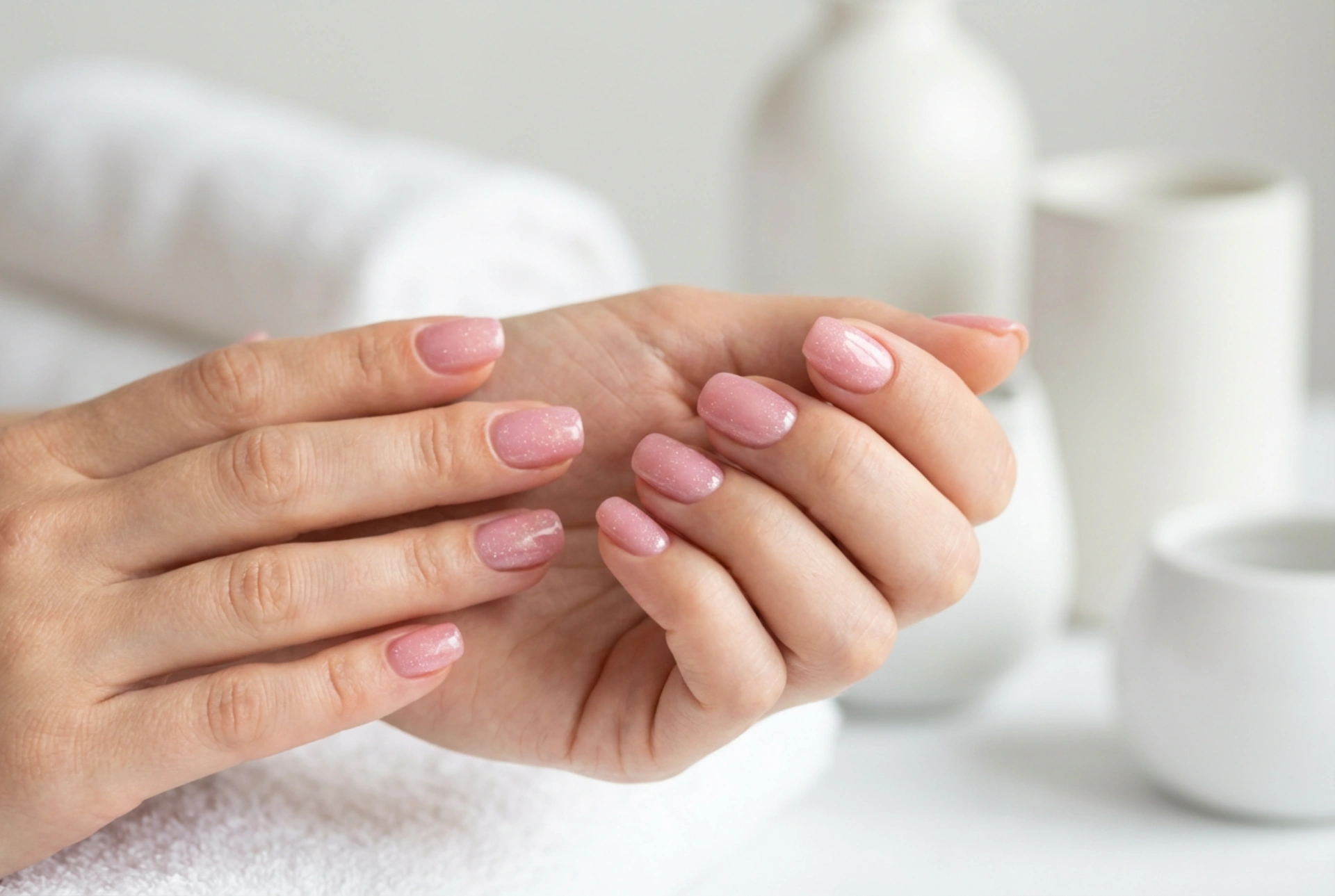 Toz Efektli Pembe Manikür: Uygulama Teknikleri ve Parlaklığı Koruma Yolları
