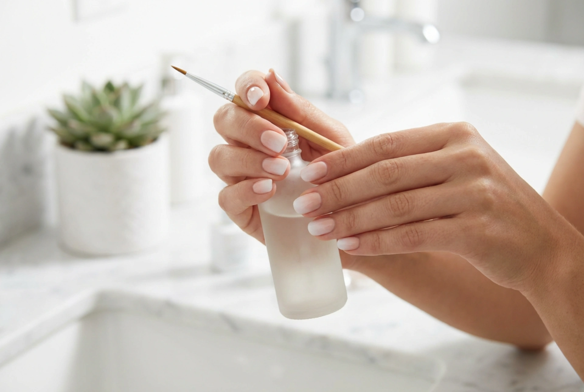 Açık Renk Ombre Tırnaklar: Birkaç Adımda Günlük Kullanım İçin Zarif Bir Etki