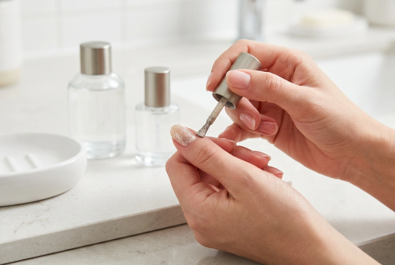 Parıltılı Oje Nasıl Sürülür: Parlaklık ve Pürüzsüzlük