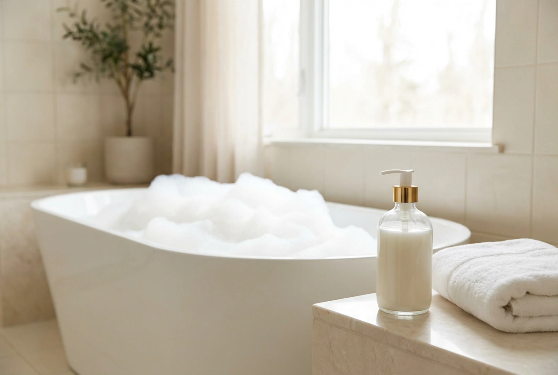 Banyo Köpüğü: Dozajlama, Köpük Oluşturma ve Banyo Sonrası Cilt Bakımı