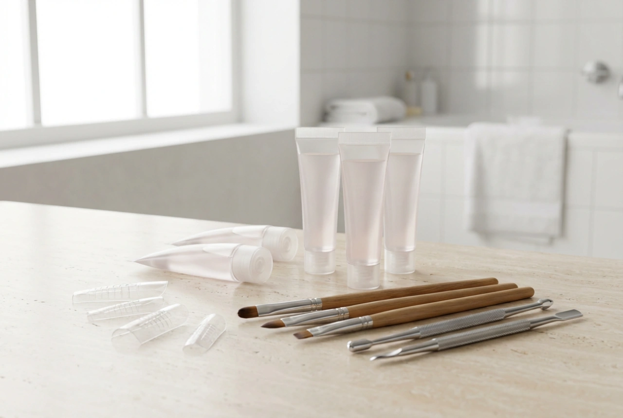 Akrilik Jel Seti: Gerekli Ürünler, Formlar ve Çalışma Sırası