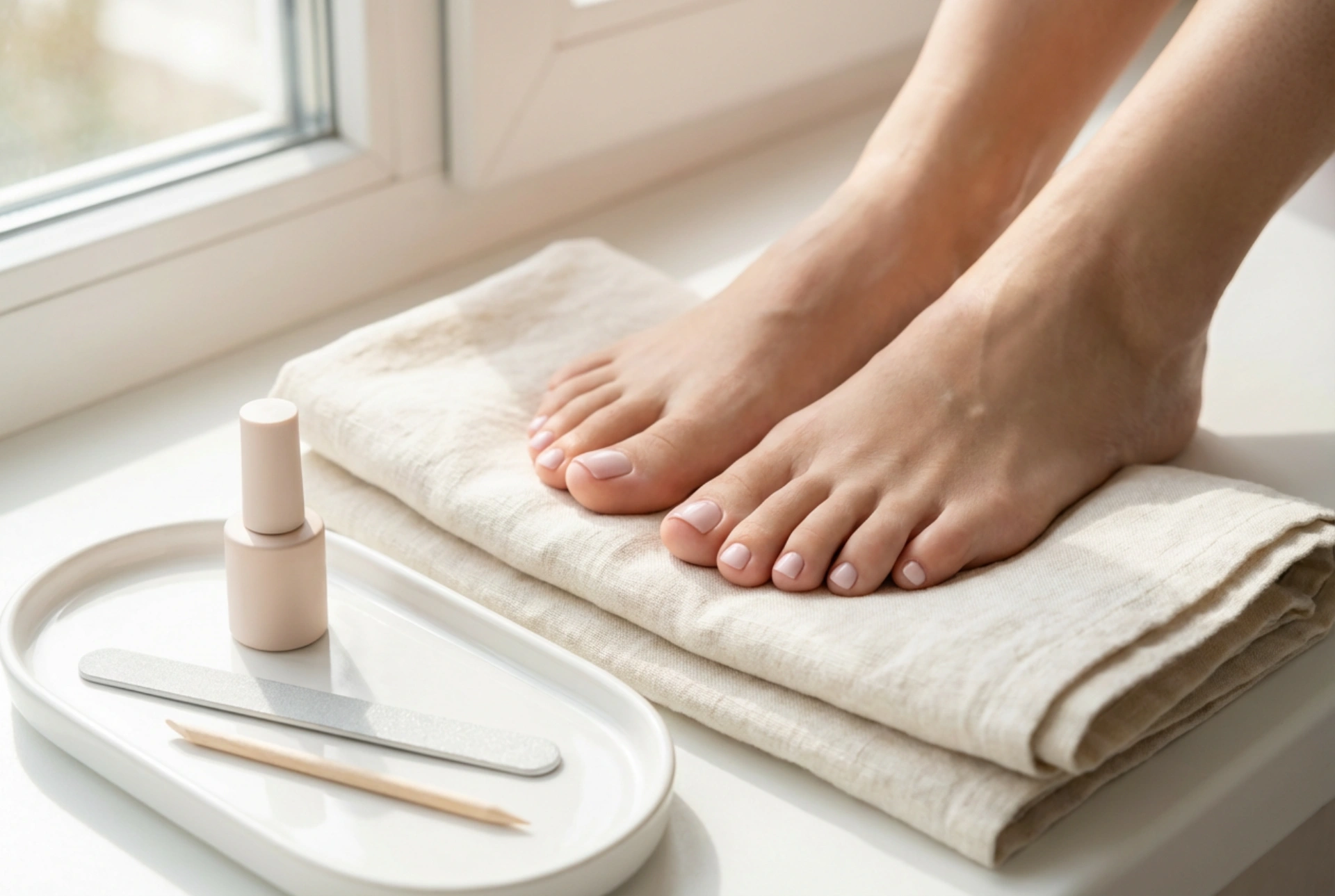 Adım Adım Ayak Tırnaklarında Kalıcı Oje: Tırnak Hazırlığı ve Uygulama