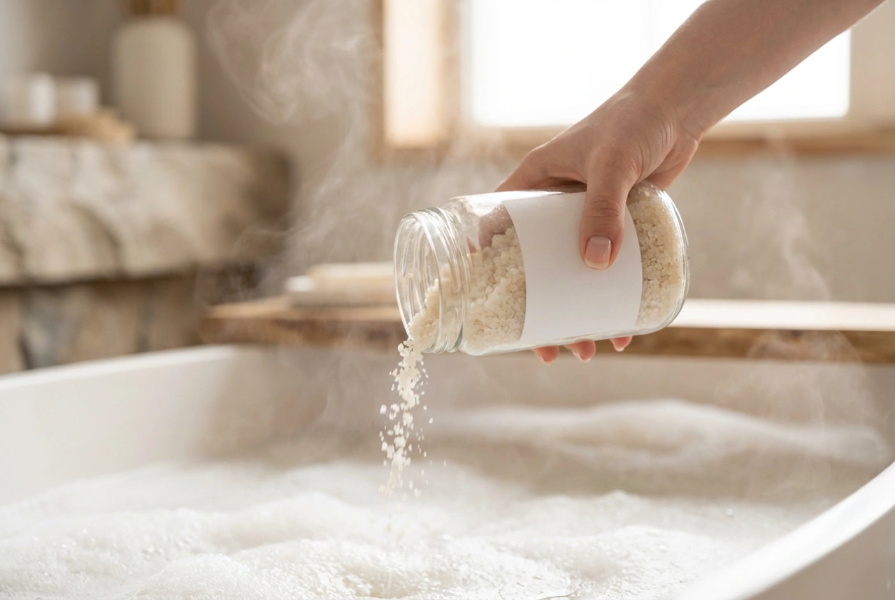 Magnezyum Banyo Tuzu: Adım Adım Rahatlatıcı Ev Spa Deneyimi
