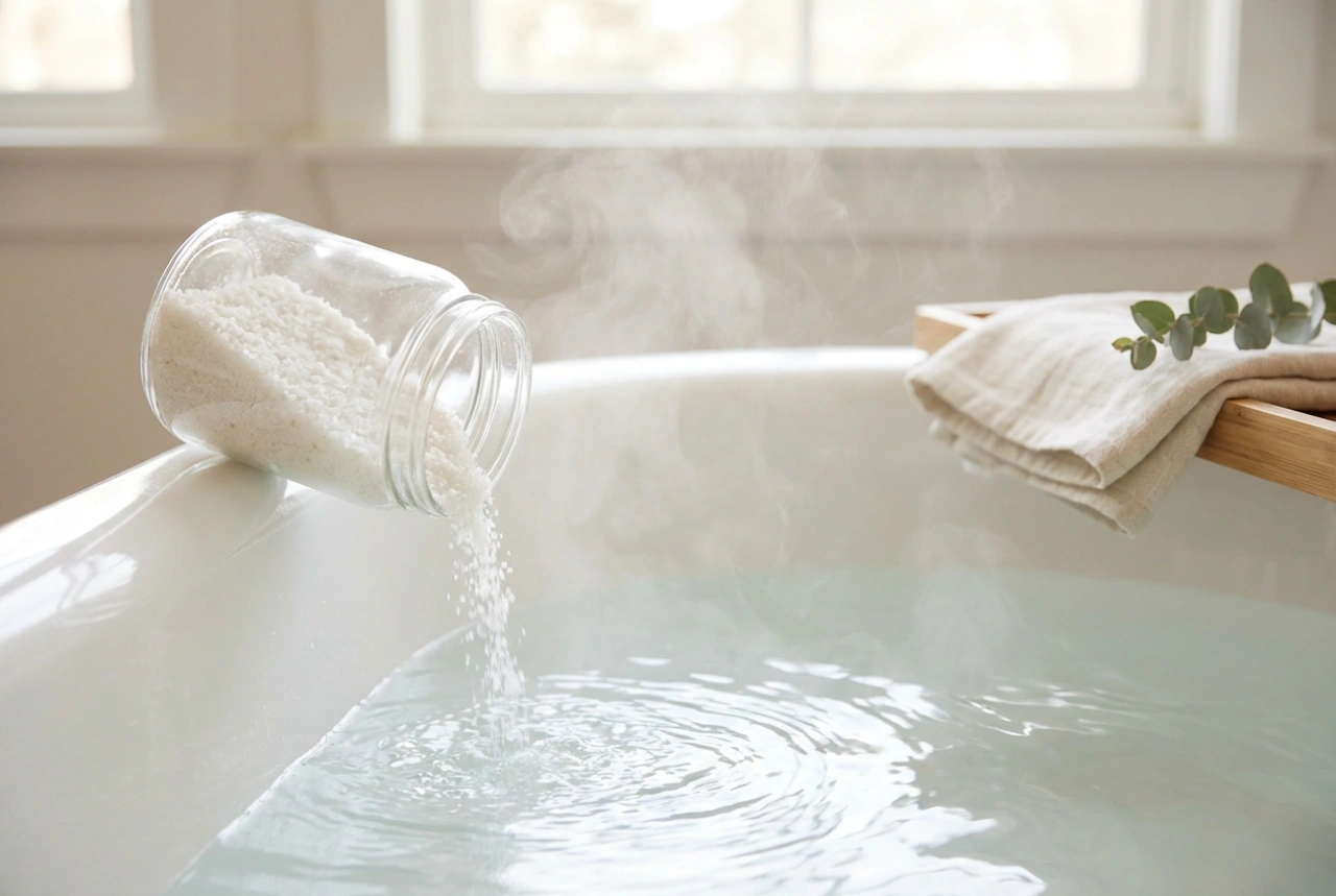 Magnezyumlu Banyo Tuzu: Adım Adım Rahatlatıcı Bir Banyo