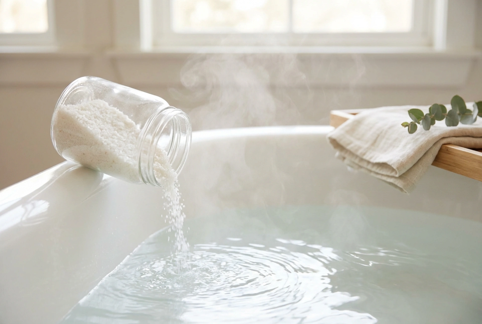 Magnezyumlu Banyo Tuzu: Adım Adım Rahatlatıcı Bir Banyo