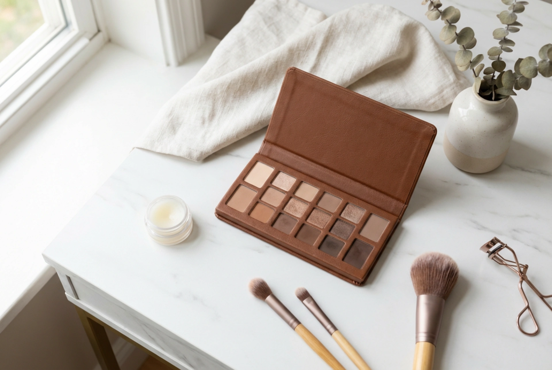 Kahverengi Far Paletiyle Pratik Makyajlar: Üç Evrensel Gündüz ve Gece Görünümü