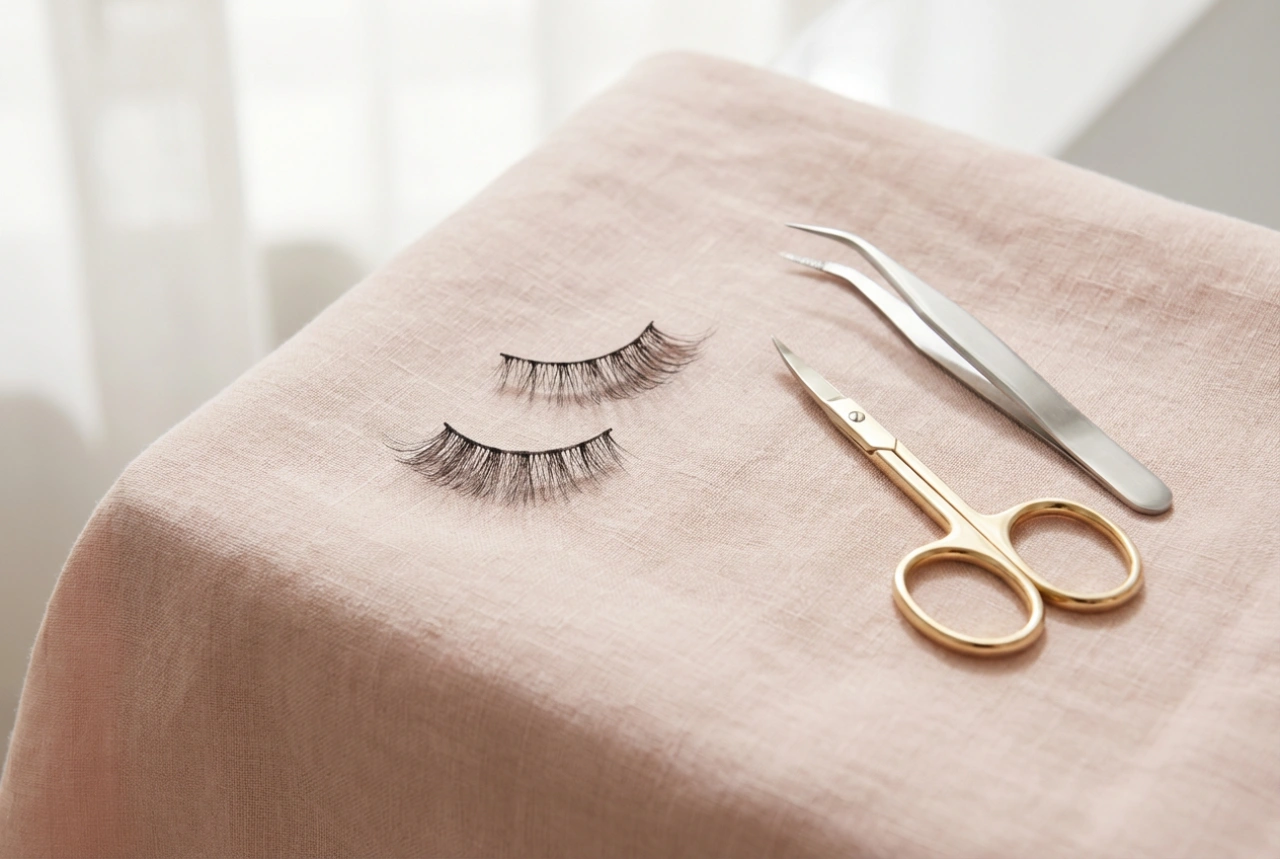 Şerit Takma Kirpikler: İlk Kesimden İtibaren Mükemmel Uyum