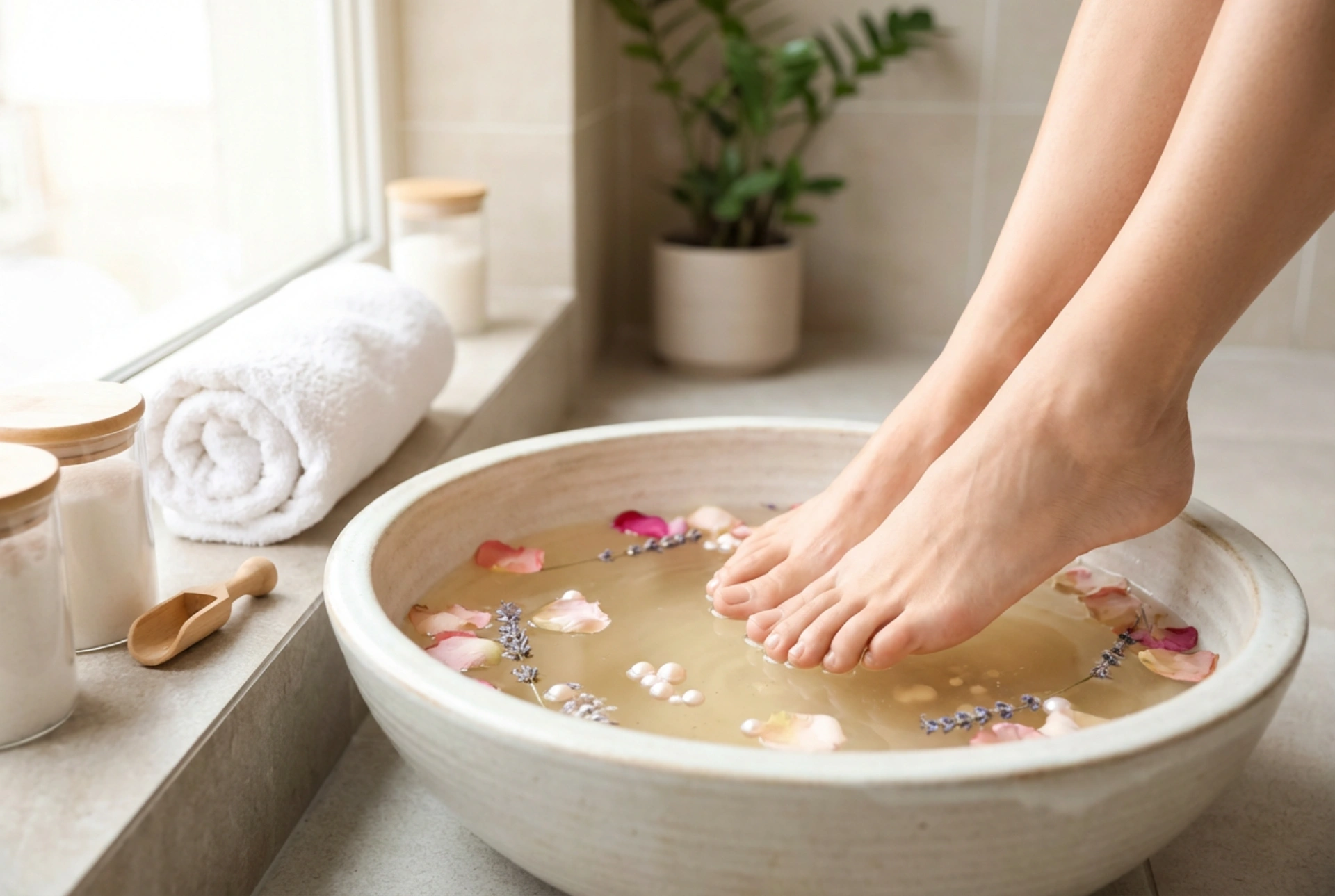 Evde SPA Pedikürü: Rahatlatıcı Adımlar, Peeling, Maske ve Masaj