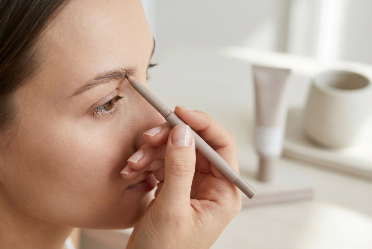 Sarışınlar için Kaş Kalemi: Ton Seçimi ve Kıl Tekniği Uygulaması