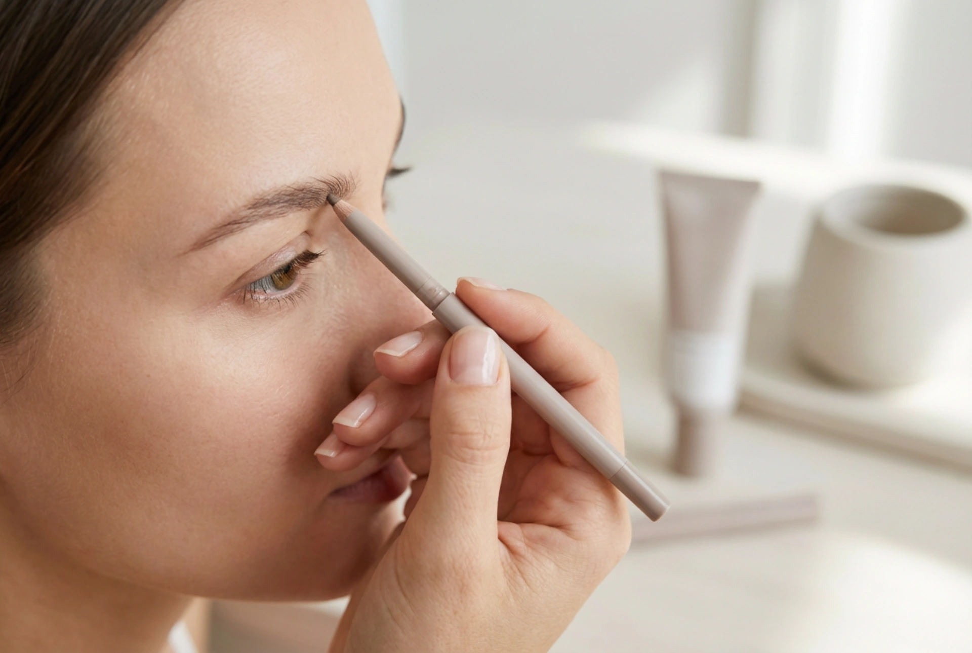 Sarışınlar için Kaş Kalemi: Ton Seçimi ve Kıl Tekniği Uygulaması