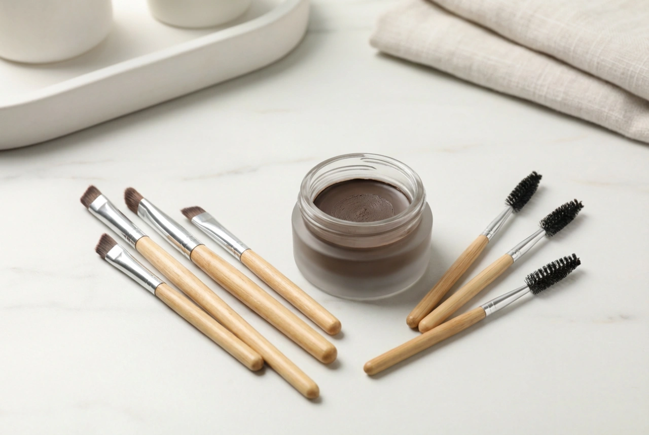 Kaş Pomadı İçin İdeal Fırçalar: Şekiller ve Kullanım Teknikleri
