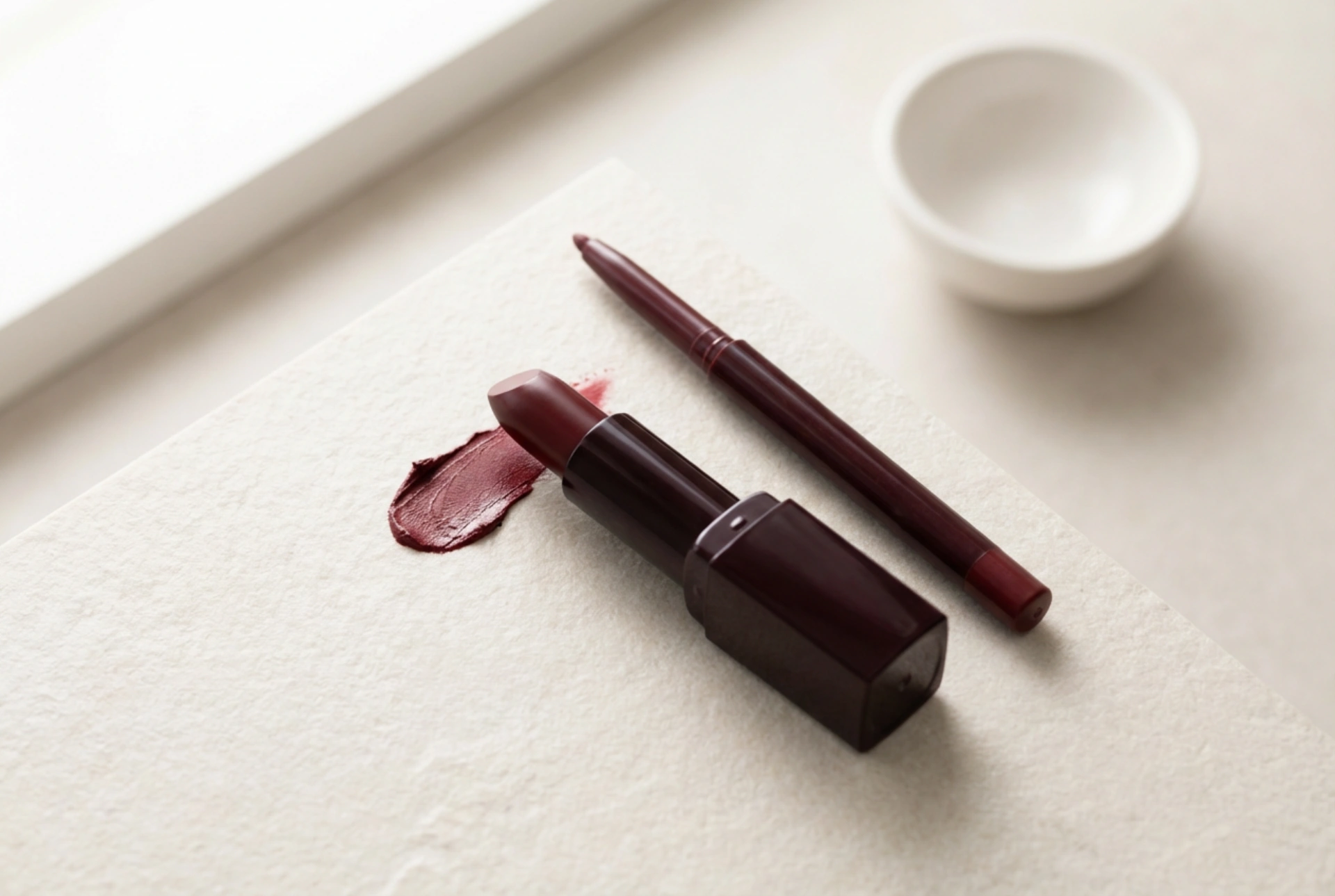 Kırmızı Ruj: Net Kontur, Doldurma ve Artırılmış Kalıcılık