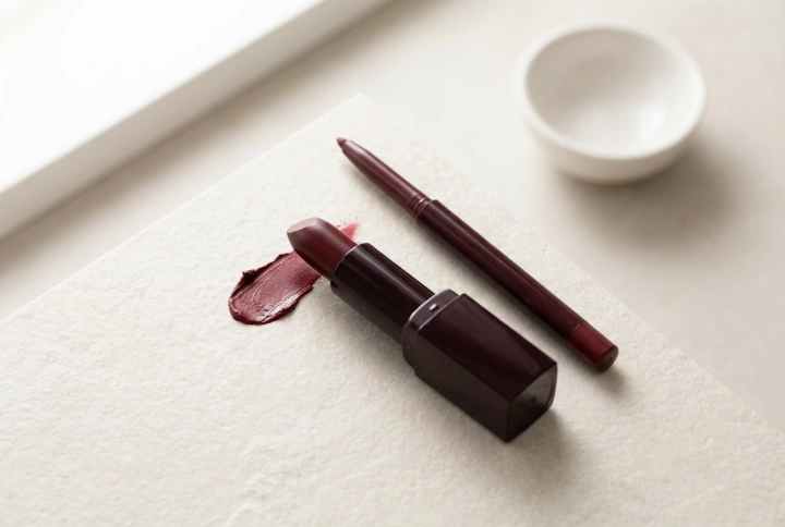 Kırmızı Ruj: Net Kontur, Doldurma ve Artırılmış Kalıcılık