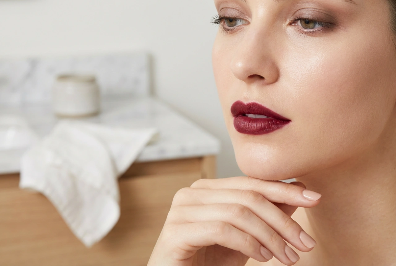 Abartısız Bordo Ruj: Ton ve Göz Makyajı Nasıl Seçilir